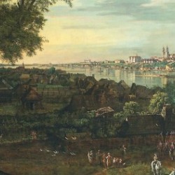 View of Warsaw from Prague